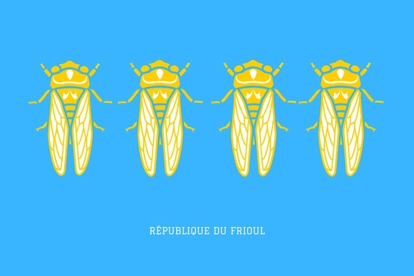 drapeau de la republique du frioul
